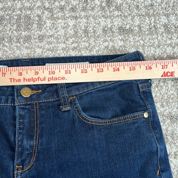 Anthropologie Pilcro And The Letterpress Stet Cropped Ankle Jeans Dark Wash - Picture 8 of 12